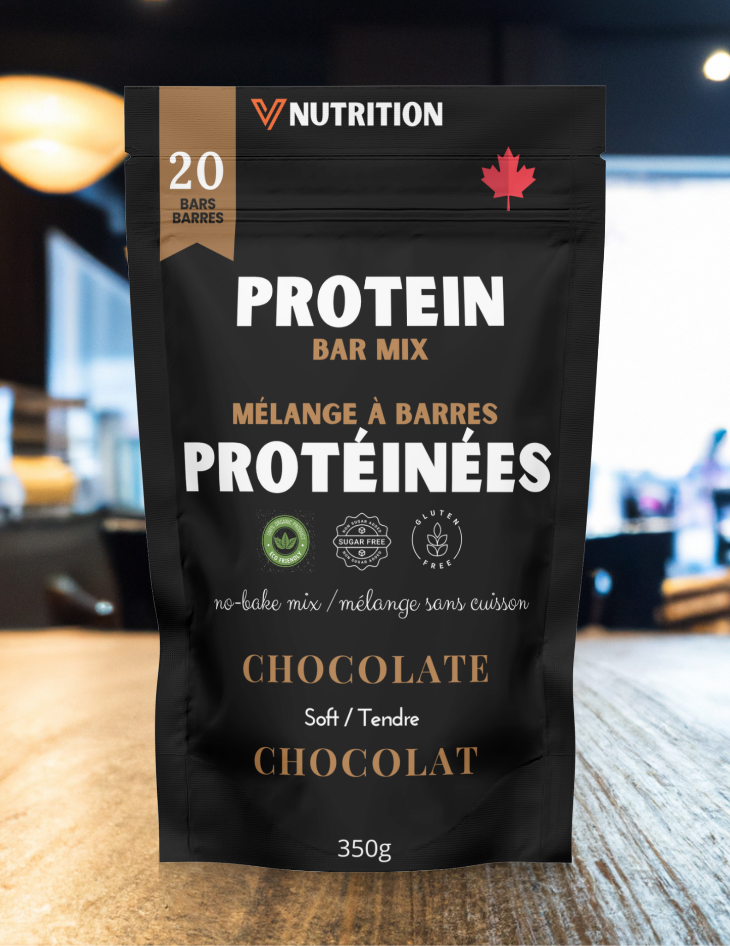 Mélange de Barres Protéinées au Chocolat