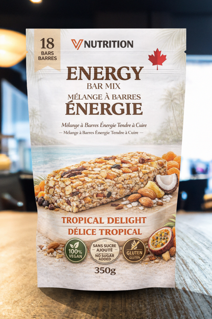 Mélange de Barres Énergétiques, Délice Tropical